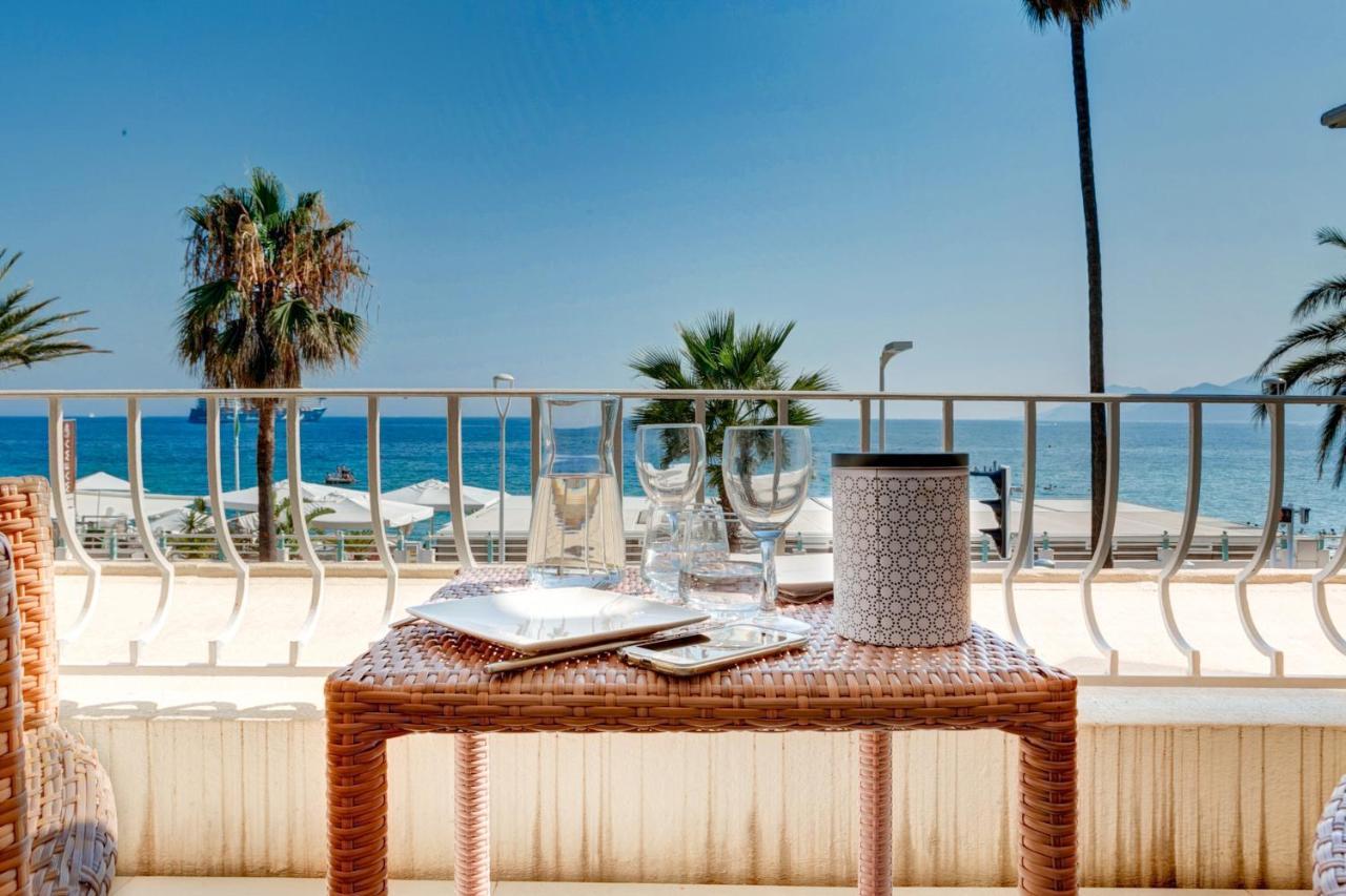 Immogroom - 3 Sea View Panoramic Terrace - 1 Min Beach - Congressbeach Cannes Luaran gambar
